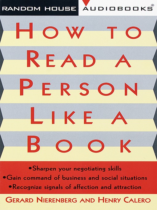 Title details for How to Read a Person Like a Book by Gerard I. Nierenberg - Available